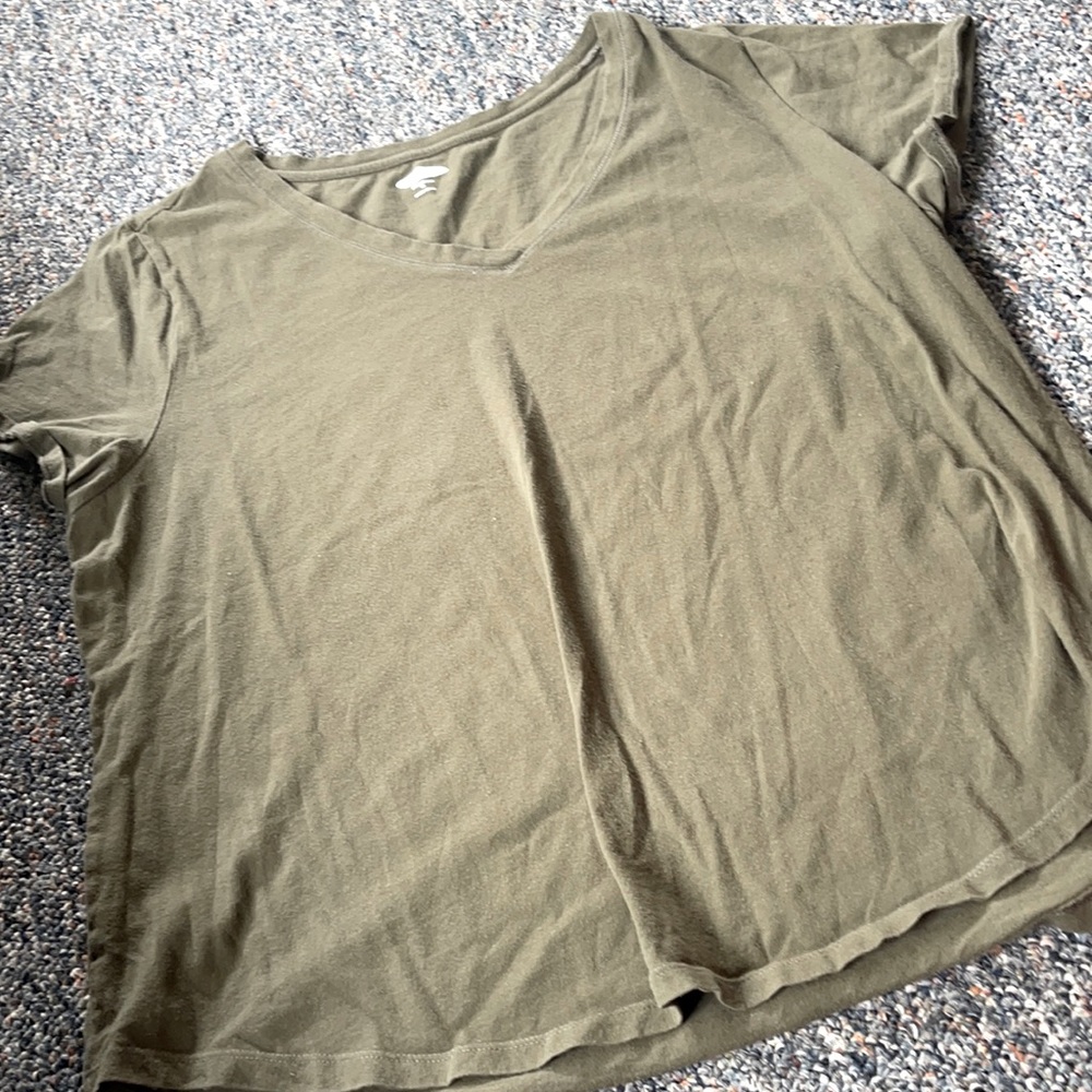 Olive green t-shirt